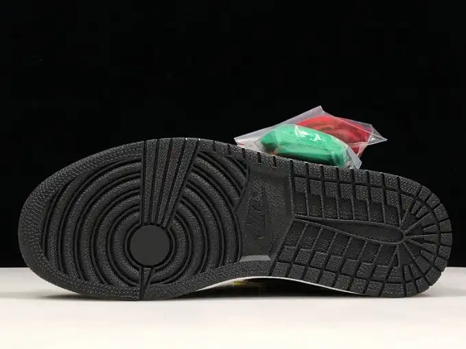 Kicktheory High Black 1 SoleFly OG Team Air Orange-Fir Retro Jordan x AV3905-038 0625